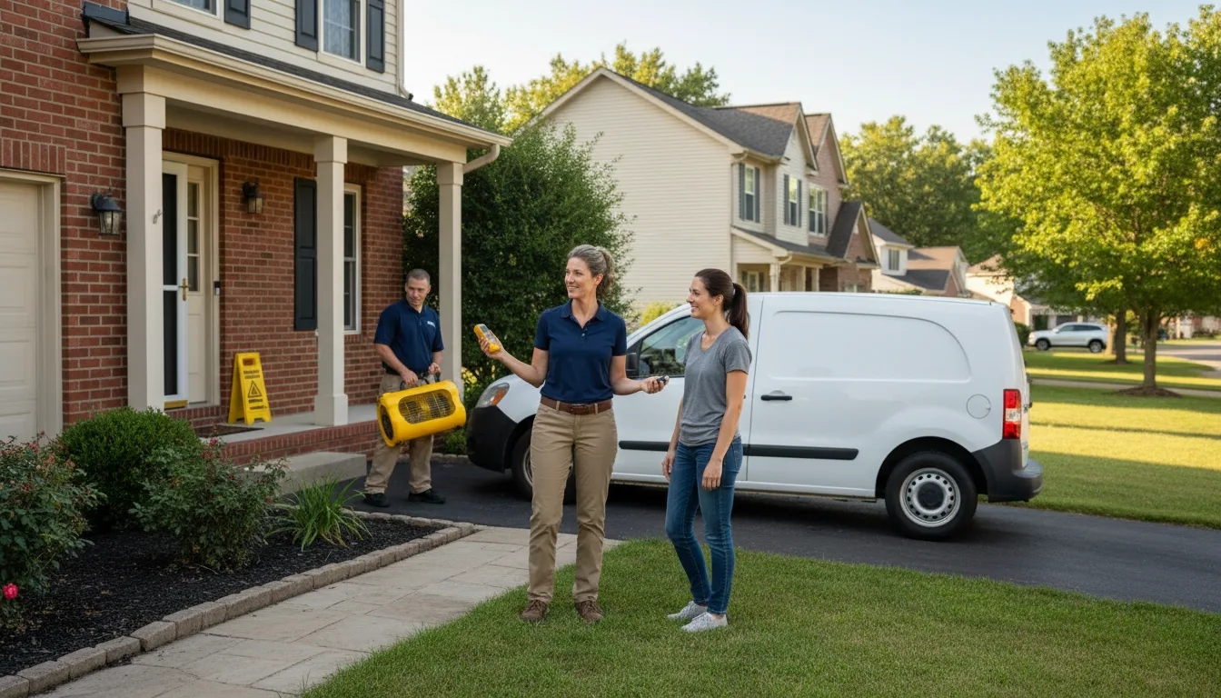 Water restoration image for Mildew Remediation in Homewood, CA